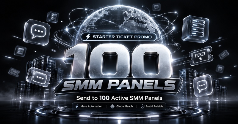 🔹 Starter Bulk Ticket Promotion | Send to 100 Active SMM Panels