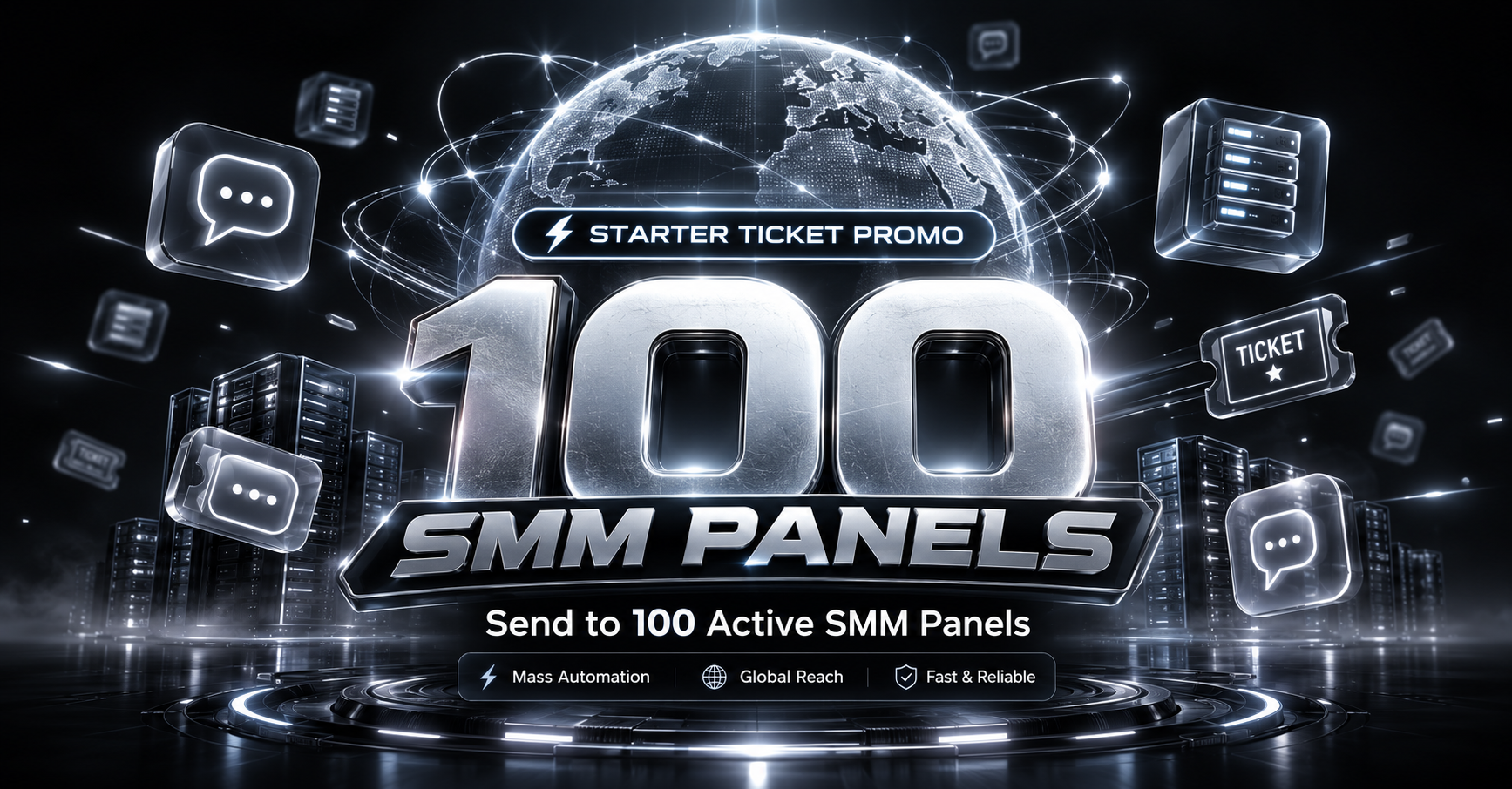 🔹 Starter Bulk Ticket Promotion | Send to 100 Active SMM Panels